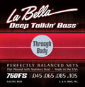 La Bella Deep Talkin' Bass Basgitaarsnaren 0045-0065-0085-0045-0065-0085