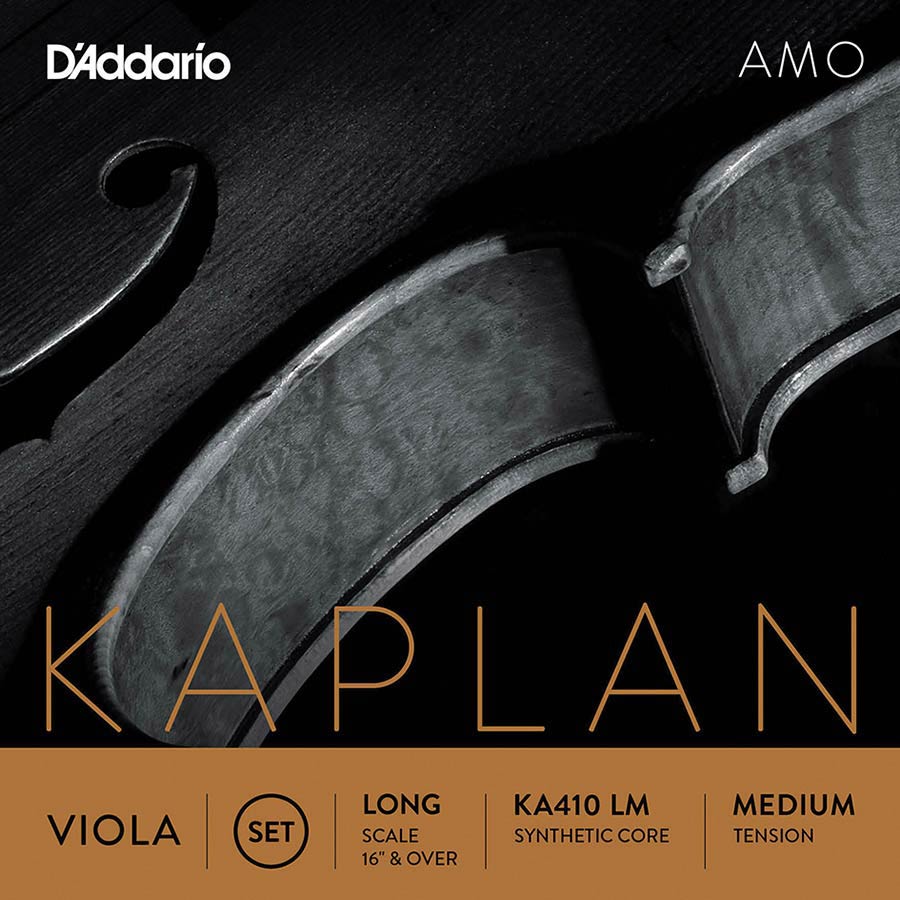 D'Addario KA410-LM Snarenset voor altviool long scale 16" en meer Medium