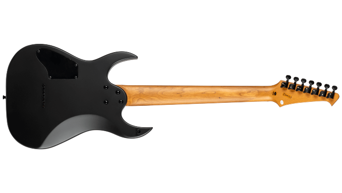 Spira Guitars S-407 MBK – 7-snarige elektrische gitaar – Zwart
