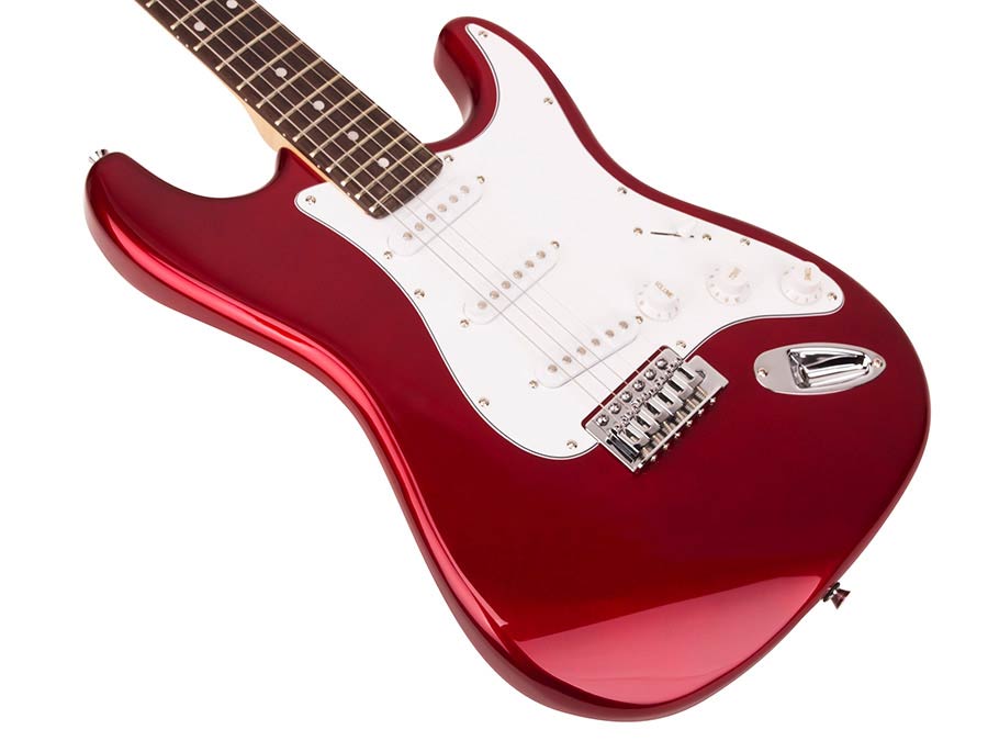SX ED1 elektrische gitaar (Candy Apple Red)