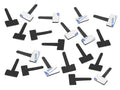 Boston CTAB-20 Cable ties, with adhesive back, set of 20