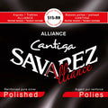 Savarez: A-5 String, Polished Silverwound Cantiga, From 510-Arh And 510crh Set, Normal Tension