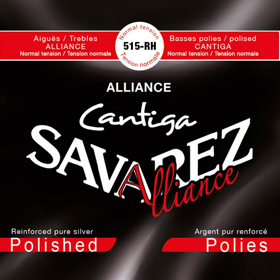 Savarez: A-5 String, Polished Silverwound Cantiga, From 510-Arh And 510crh Set, Normal Tension
