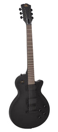 SX: Lp Studio Style Elektrische Gitaar, Lindenhout, 2 X Humbucking Element, Gelijmde Hals, Mat Zwart