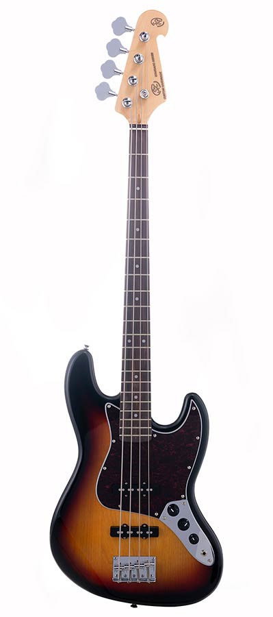 SX: J-Style Elektrische Basgitaar Met Twee Elementen