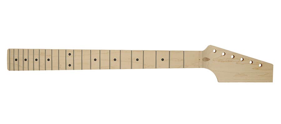 Boston TN22M Contemporary neck Japan, TE style, all maple, 9,5" radius, 22 frets medium, half paddle