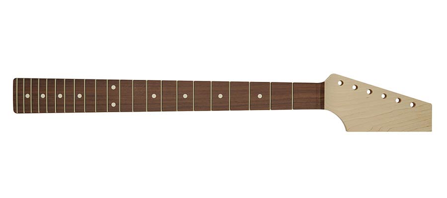 Boston TN22R Contemporary neck Japan, TE style, maple/rosewood fb, 9,5" radius, 22 frets medium half paddle