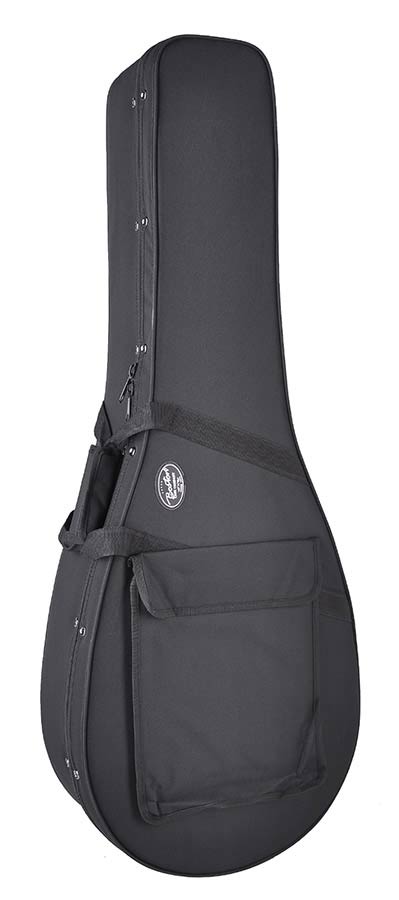 Boston CBJ-250 Nylon softcase met polystyreen vulling voor gitaar/folk banjo, accessoire vak, schouderriemen