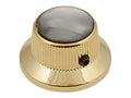 Boston KG-263 Bell knob with black pearl inlay, gold