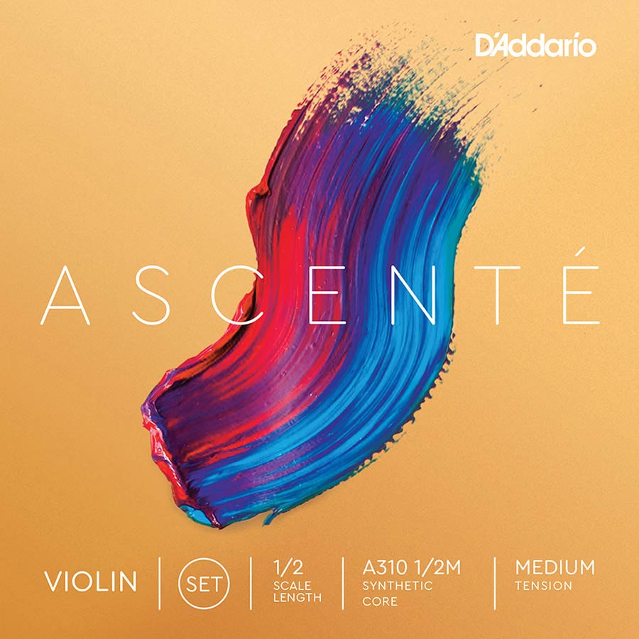 D'Addario A310-12M Vioolsnarenset 1/2 Medium