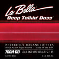 La Bella Deep Talkin' Bass 6-snarige basgitaarsnaren 0043-0060-0070-0094-0115-0135