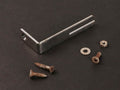 Boston MRC-LP59BRC Pickguard bracket, with mounting material, for LP-model, chrome relic