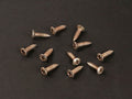 Boston TS-01-N/REL Screw, 3x12mm, 12pcs, oval countersunk, tapping, for pickguard, nickel relic