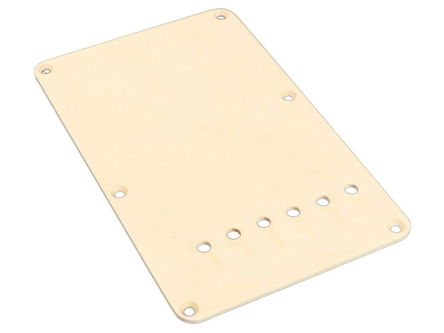 Boston BP-105RE Back plate, string spacing 11,2mm, 1 ply white relic