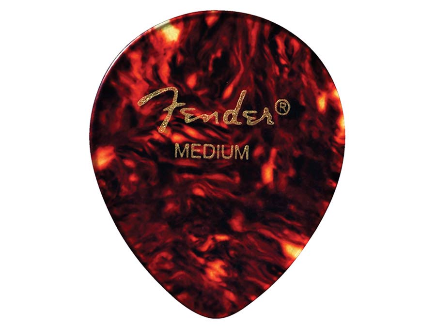 Fender 12 pcs 347 shape heavy shell guitar picks