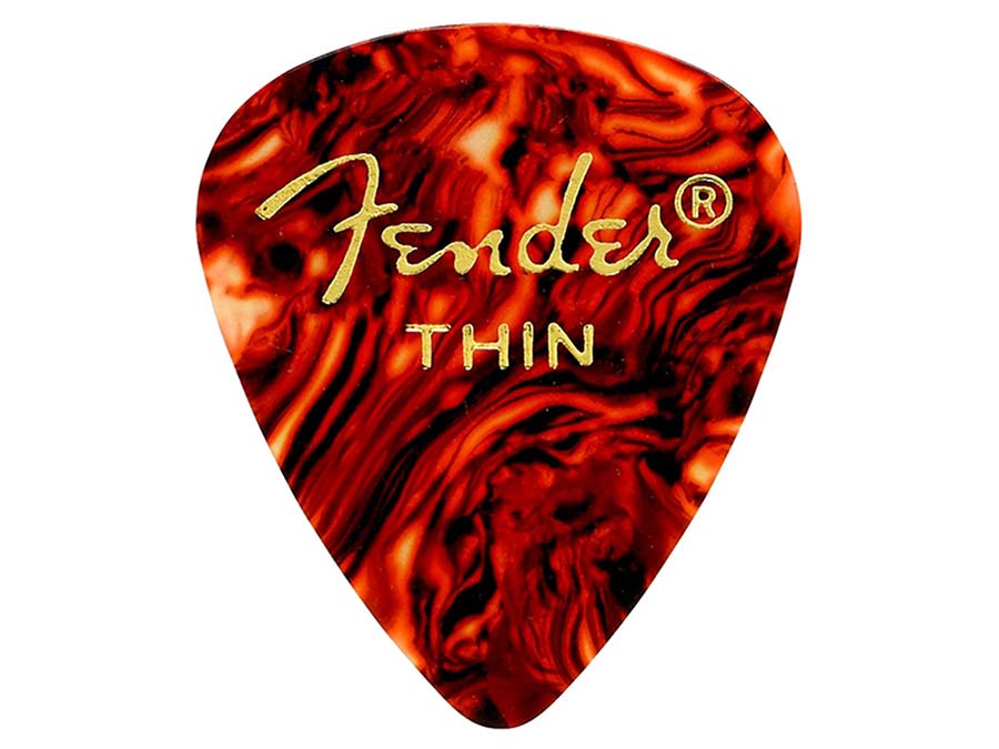 Fender 12 pcs 351 shape thin shell guitar picks