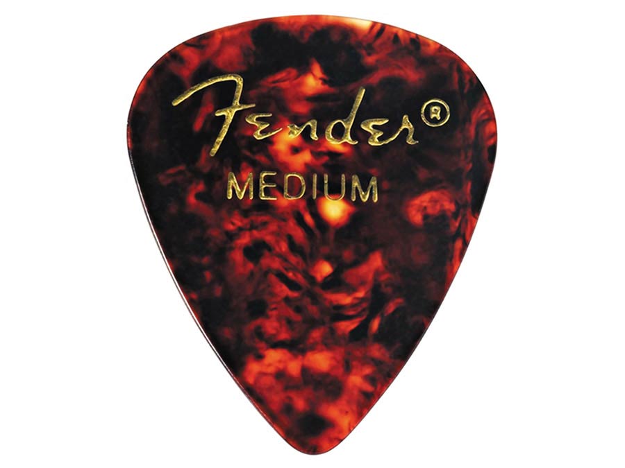 Fender 12 pcs 351 shape medium shell guitar picks