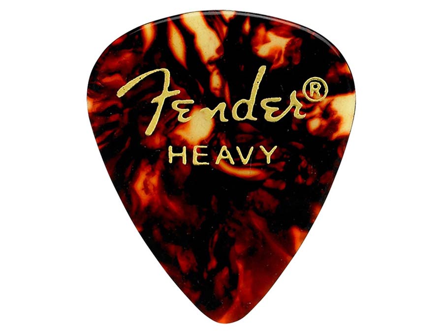 Fender 12 pcs 351 shape heavy shell guitar picks