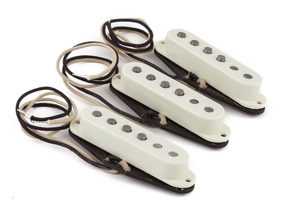 Fender pickup set Pure Vintage '59 Strat, vintage white