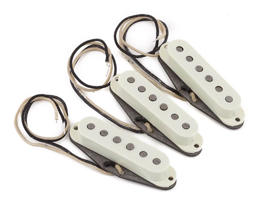 Fender pickup set Pure Vintage '65 Strat, vintage white