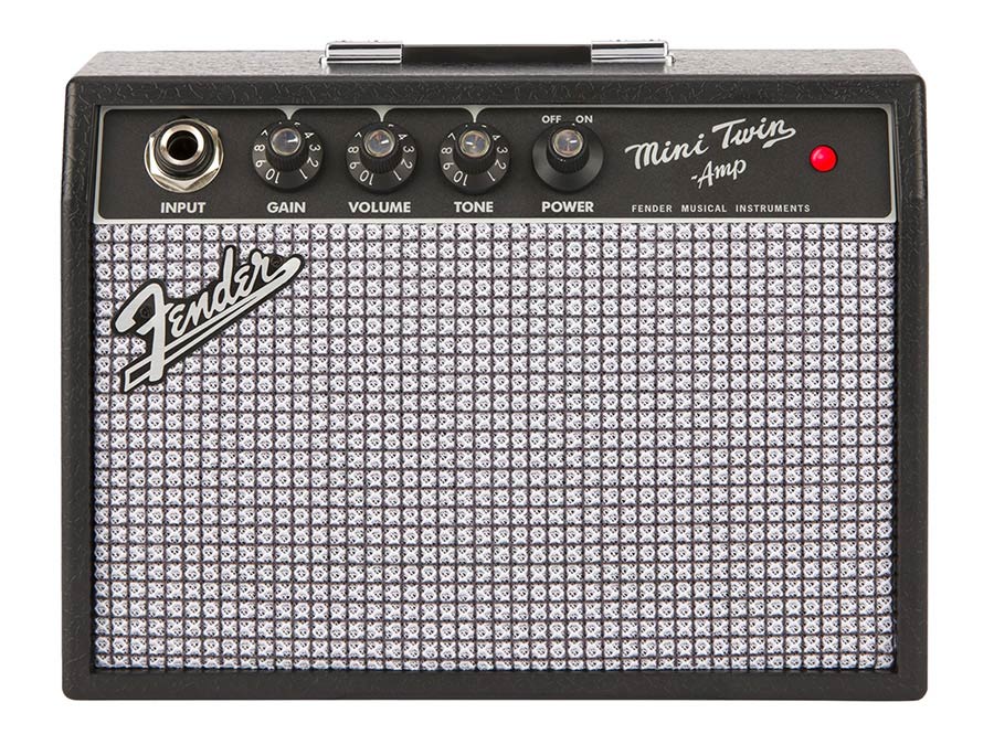 Fender battery amp 'Mini 65 Twin-Amp', 1W, 2x3" speakers