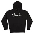 Fender Clothing spaghetti logo hoodie, black, XXL
