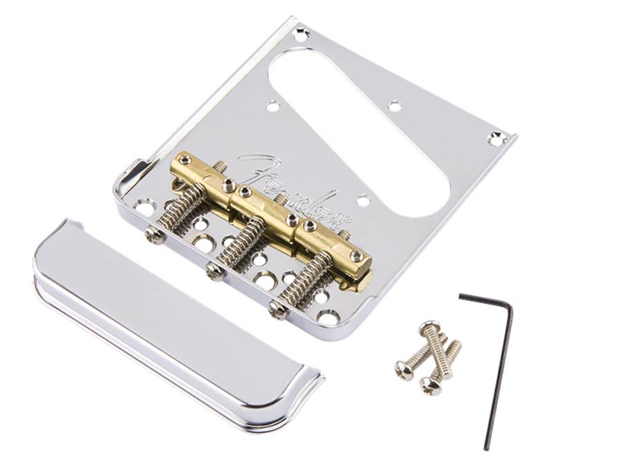 Fender bridge assembly for American Pro Telecaster, chrome