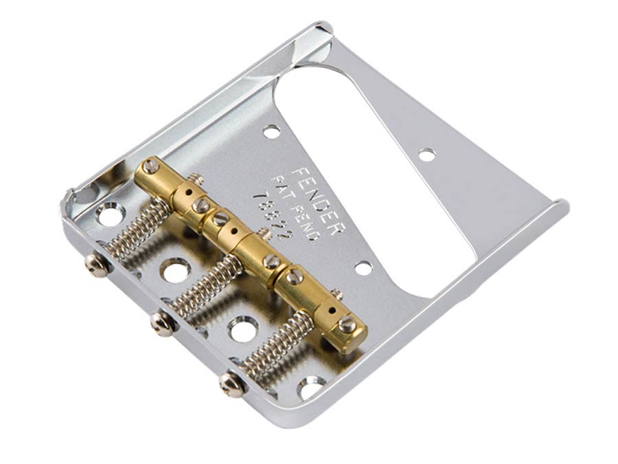 Fender bridge assembly for American Vintage "Hot Rod" Telecaster, nickel