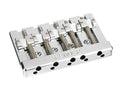 Fender bridge assembly HiMass 5-string Bass (narrow), chrome withbrass saddles