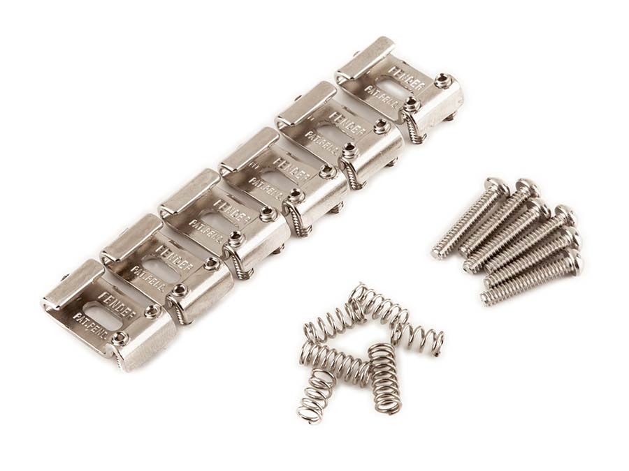 Fender tremolo saddles Pure Vintage Strat, chrome, set of 6