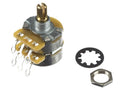 Fender dual 500K/250K potentiometer, split shaft