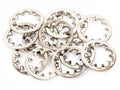 Fender potentiometer locking washers, nickel, 12 pcs