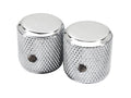 Fender 60's Telecaster knurled knobs, 2pcs, chrome
