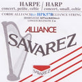 Savarez: Kleine Of Concert Harp Snaar, Plain Kf, 0,57mm, Lengte: 1 Meter, Zwart