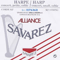 Savarez: Kleine Of Concert Harp Snaar, Plain Kf, 0,86mm, Lengte: 1 Meter, Zwart