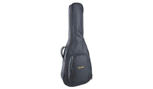 Boston - W-10.2 - Boston W-10.2 gigbag voor akoestische gitaar, 10 mm. voering, cordura, 2 riemen, groot voorvak, zwart