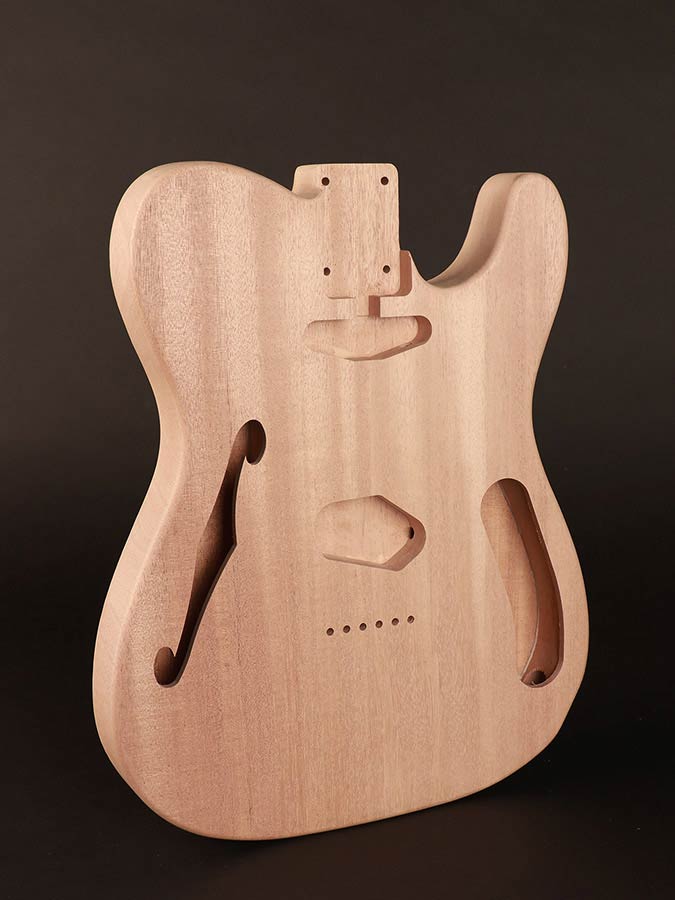 Boston JTT-2M Vintage body Teaser thinline (made in Japan), 2 piece mahogany