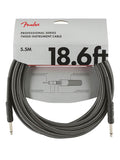 Fender instrument cable, 18.6ft, gray tweed