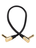 Boston PC-320-45 Platte patchkabel, 2x metalen jackplug, 0.45 meter