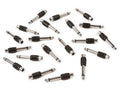 Boston AT-190/20 Adaptor, RCA female, 20 pcs bulk pack, 6,3mm jack male mono