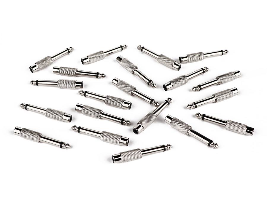 Boston AT-190-M/20 Adaptor, RCA female, 20 pcs bulk pack, 6,3mm jack male mono