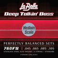 La Bella Deep Talkin' Bass Basgitaarsnaren Medium 0045-0065-0085