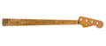 Fender roasted maple Jazz Bass neck, 20 medium jumbo frets, 9.5" radius, maple, C shape, MIM