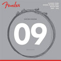 Fender string set electric, nickel plated steel, light, bullet ends, 009-011-016-024-032-042