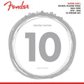 Fender string set electric, nickel plated steel, 12-string, ball end, 010-046