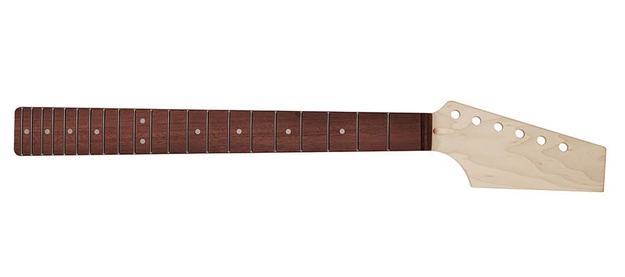 Boston TN-21-PF Neck TE style, maple/pau ferro fb, 21 frets, paddle head, 9.5" radius, double action trussrod