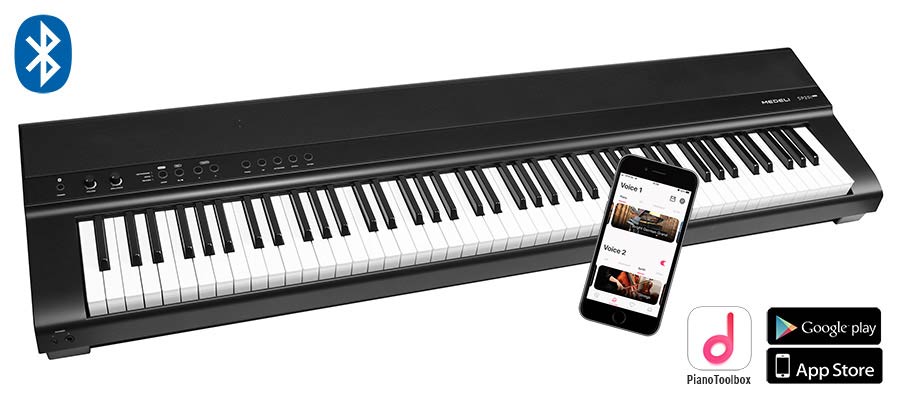 Medeli SP201+/BK Performer Series Digitale Stage Piano - Zwart
