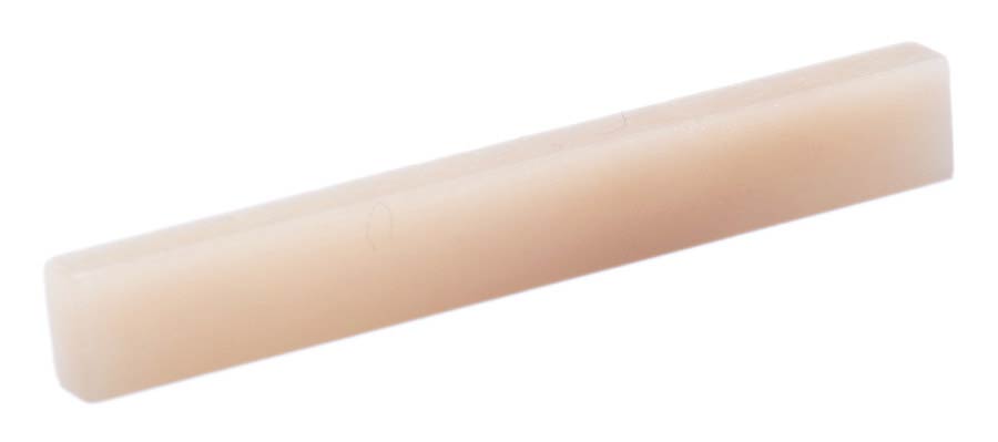 Boston BN-8U Top nut for electric guitar, unbleached bone, 43,3x5,7x3,5mm