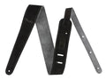 Fender gitaarriem 2 inch, suède, omkeerbaar – zwart/grijs