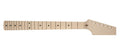 Boston JSN21M-V Vintage neck, made in Japan, ST style, all maple, half paddle, 7,25" radius, 6105 fretwire